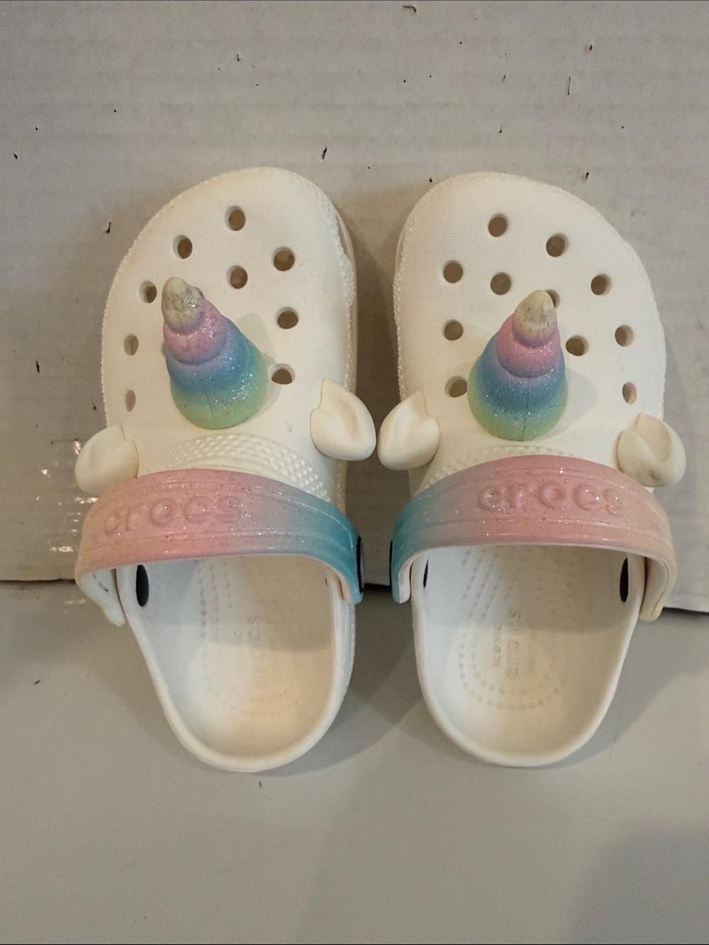 Children’s CROCS - I Am Unicorn Slip-On Classic I Crocs (sz 10)